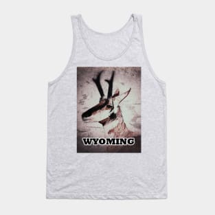 Wyoming Pronghorn Antelope Tank Top